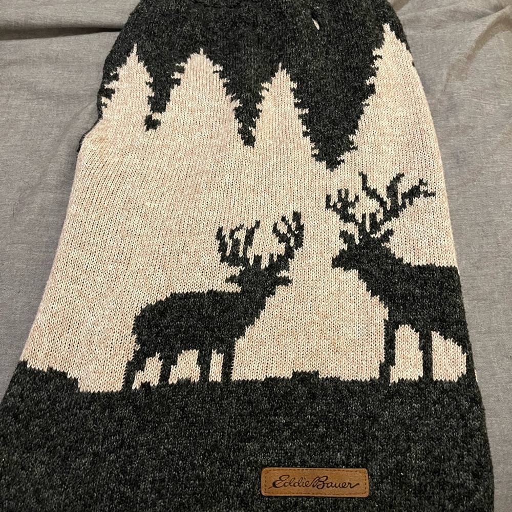 Eddie Bauer Dog Sweater L